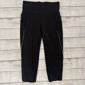 LULULEMON Pace Perfect Crop 17” Size 4